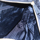 PRADA Chain Shoulder Bag Nylon Black Gold Auth bs31880-14