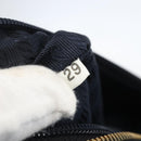 PRADA Chain Shoulder Bag Nylon Black Gold Auth bs31880-17