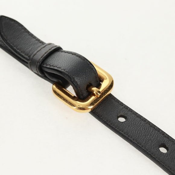 PRADA Hand Bag Nylon 2way Khaki Gold Auth bs31881