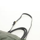 PRADA Hand Bag Nylon 2way Khaki Gold Auth bs31881-15