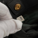 PRADA Hand Bag Nylon 2way Khaki Gold Auth bs31881-12