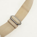 GUCCI GG Canvas Shoulder Bag Beige Silver 145856 Auth bs31883-15