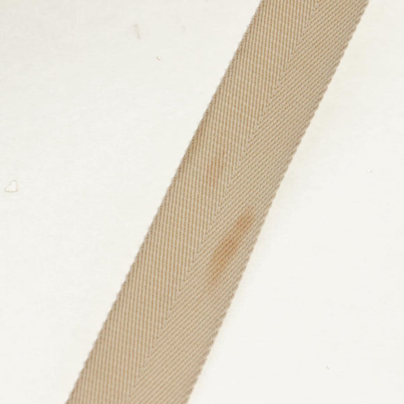 GUCCI GG Canvas Shoulder Bag Beige Silver 145856 Auth bs31883