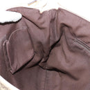 GUCCI GG Canvas Shoulder Bag Beige Silver 145856 Auth bs31883-24