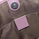 GUCCI Micro GG Supreme Hand Bag PVC Beige Silver 297557 Auth bs31884-15