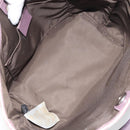 GUCCI Micro GG Supreme Hand Bag PVC Beige Silver 297557 Auth bs31884-16