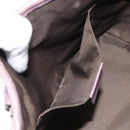 GUCCI Micro GG Supreme Hand Bag PVC Beige Silver 297557 Auth bs31884-19