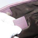 GUCCI Micro GG Supreme Hand Bag PVC Beige Silver 297557 Auth bs31884-20