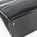 GUCCI Tote Bag Enamel Black Gold 002 1046 0407 Auth bs31886-16