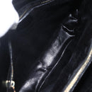 GUCCI Tote Bag Enamel Black Gold 002 1046 0407 Auth bs31886-10