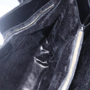 GUCCI Tote Bag Enamel Black Gold 002 1046 0407 Auth bs31886-19