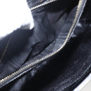 GUCCI Tote Bag Enamel Black Gold 002 1046 0407 Auth bs31886-11