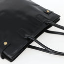 GUCCI Tote Bag Enamel Black Gold 002 1046 0407 Auth bs31886-6