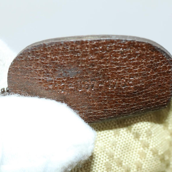 GUCCI Web Sherry Line Boston Bag Leather Brown Gold 40 002 548 33 Auth bs31890