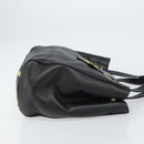 GUCCI Tote Bag Leather Black Gold 251826 Auth bs31891-3