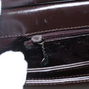 GUCCI Shoulder Bag Leather Outlet Brown Gold 001 1956 1909 Auth bs31892-15