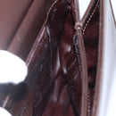GUCCI Shoulder Bag Leather Outlet Brown Gold 001 1956 1909 Auth bs31892-17