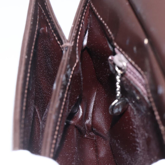 GUCCI Shoulder Bag Leather Outlet Brown Gold 001 1956 1909 Auth bs31892