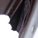GUCCI Shoulder Bag Leather Outlet Brown Gold 001 1956 1909 Auth bs31892-19