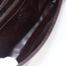 GUCCI Shoulder Bag Leather Outlet Brown Gold 001 1956 1909 Auth bs31892-20