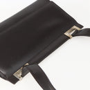 GUCCI Shoulder Bag Leather Outlet Brown Gold 001 1956 1909 Auth bs31892-6