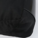 GUCCI Bamboo Hand Bag Nylon Leather Black Silver 000 2404 0509 Auth bs31893-17