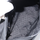 GUCCI Bamboo Hand Bag Nylon Leather Black Silver 000 2404 0509 Auth bs31893-11