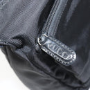 GUCCI Bamboo Hand Bag Nylon Leather Black Silver 000 2404 0509 Auth bs31893-23