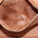 CELINE Macadam Canvas Business Bag PVC Leather Brown Gold Auth bs31895-11