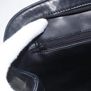 BALLY Tote Bag Leather Black Gold Auth bs31897-17