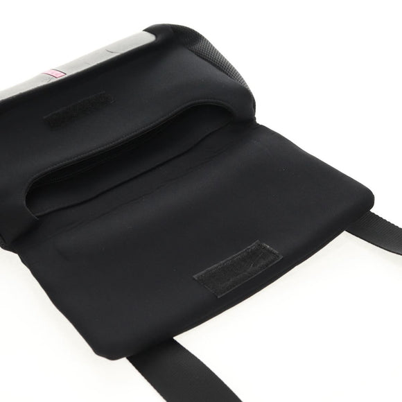 PRADA Sports Shoulder Bag Nylon Black Silver Auth bs31901