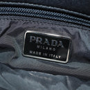 PRADA Sports Shoulder Bag Nylon Black Silver Auth bs31901-19