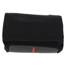 PRADA Sports Shoulder Bag Nylon Black Silver Auth bs31901-13