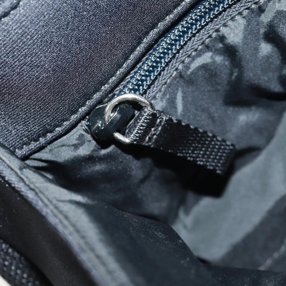 PRADA Sports Shoulder Bag Nylon Black Silver Auth bs31901