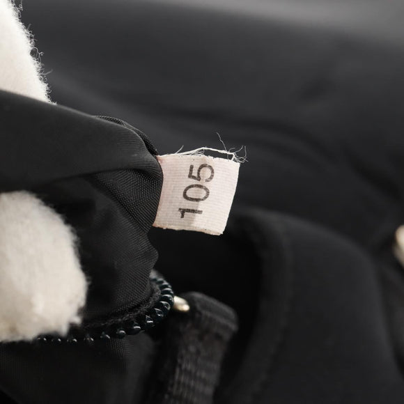 PRADA Sports Shoulder Bag Nylon Black Silver Auth bs31901