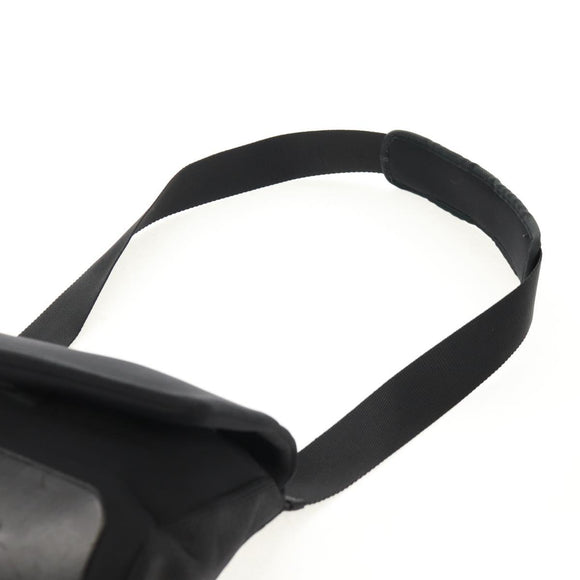 PRADA Sports Shoulder Bag Nylon Black Silver Auth bs31901