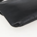 Christian Dior Shoulder Bag Leather Black Gold Auth bs31902-13