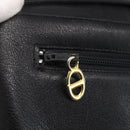 Christian Dior Shoulder Bag Leather Black Gold Auth bs31902-15