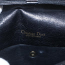 Christian Dior Shoulder Bag Leather Black Gold Auth bs31902-16