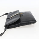 Christian Dior Shoulder Bag Leather Black Gold Auth bs31902-4