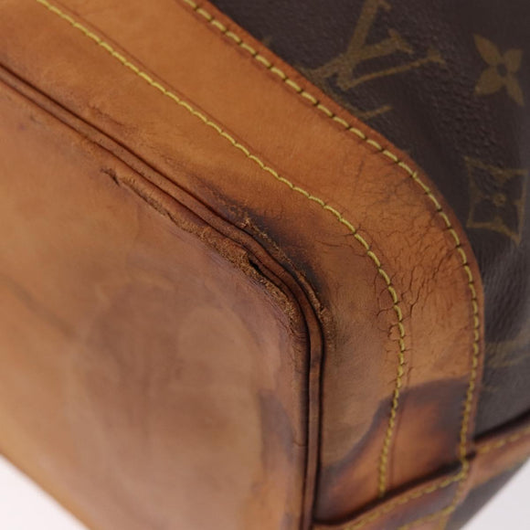 LOUIS VUITTON Monogram Noe Shoulder Bag M42224 LV Auth bs31904