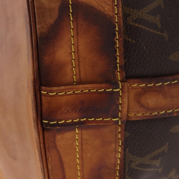 LOUIS VUITTON Monogram Noe Shoulder Bag M42224 LV Auth bs31904