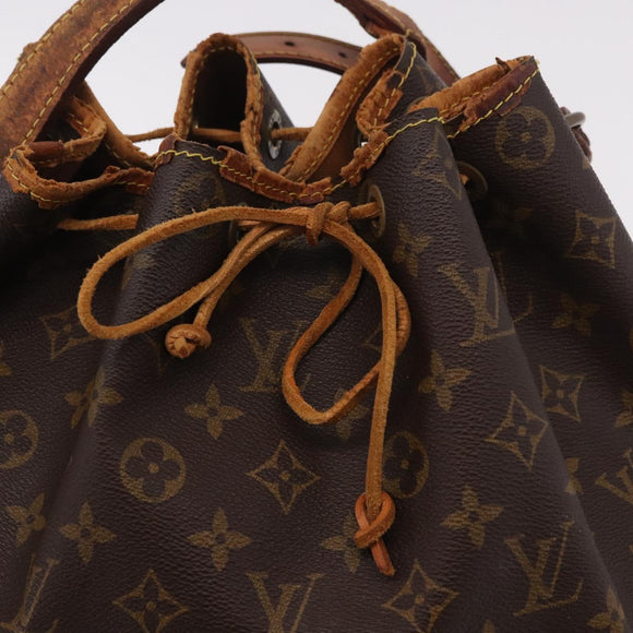 LOUIS VUITTON Monogram Noe Shoulder Bag M42224 LV Auth bs31904