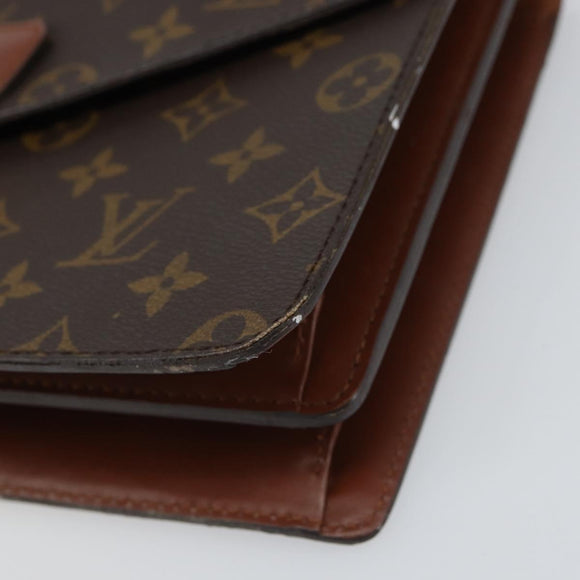 LOUIS VUITTON Monogram Concorde Hand Bag M51190 LV Auth bs31905