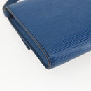 LOUIS VUITTON Epi Pochette Arche Shoulder Bag Blue M52575 LV Auth bs31907-16