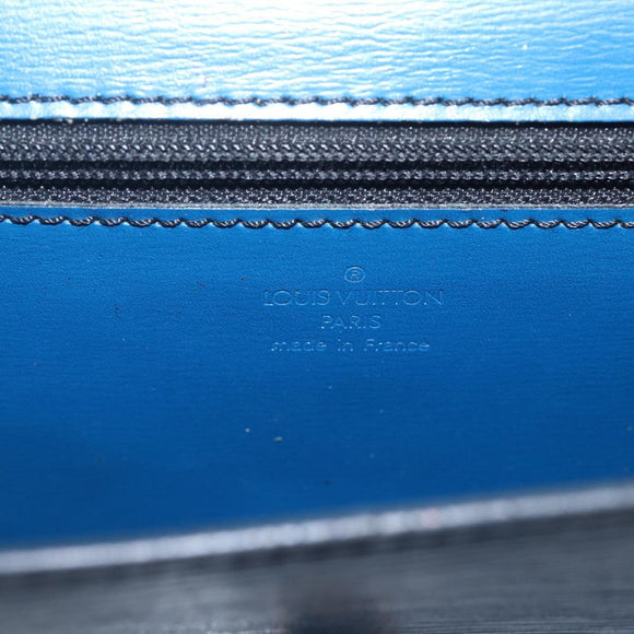 LOUIS VUITTON Epi Pochette Arche Shoulder Bag Blue M52575 LV Auth bs31907