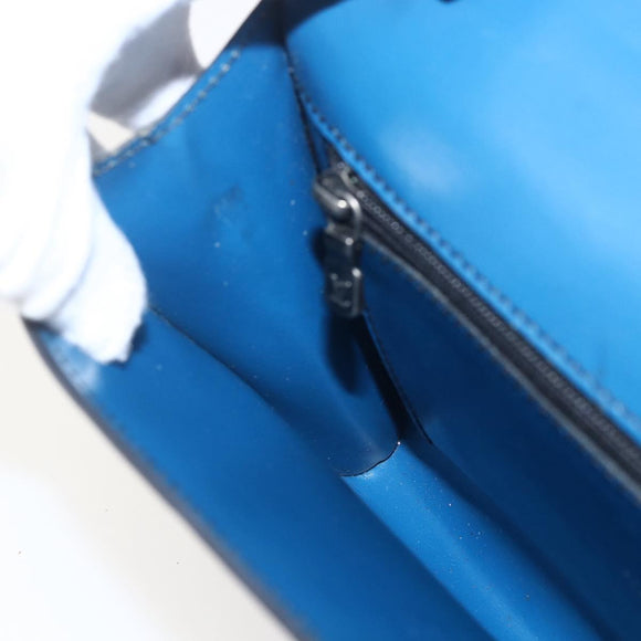 LOUIS VUITTON Epi Pochette Arche Shoulder Bag Blue M52575 LV Auth bs31907