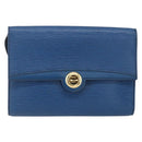LOUIS VUITTON Epi Pochette Arche Shoulder Bag Blue M52575 LV Auth bs31907-13