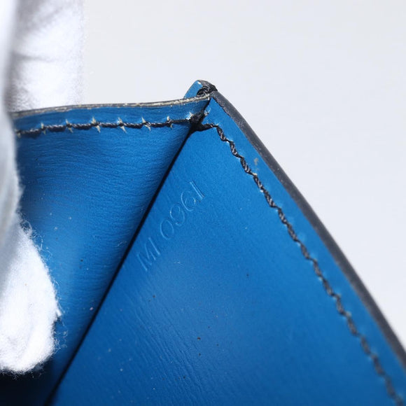 LOUIS VUITTON Epi Pochette Arche Shoulder Bag Blue M52575 LV Auth bs31907