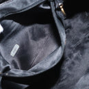 CHANEL Matelasse Backpack Lamb Skin Black Gold CC Auth bs31908-24